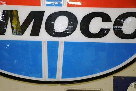 Large Vintage AMOCO Acrylic Sign  