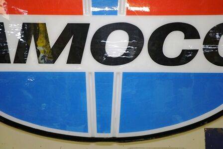 Large Vintage AMOCO Acrylic Sign  
