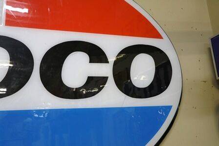 Large Vintage AMOCO Acrylic Sign  