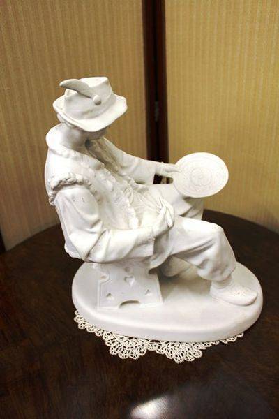 Late 19th Century Parian Figure China Decorator