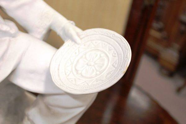 Late 19th Century Parian Figure China Decorator