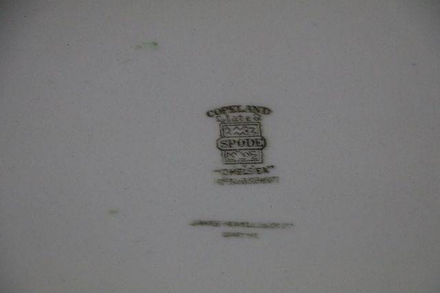 Late Victorian Copeland Spode Meat Platter andquotChelsea Birdandquot 