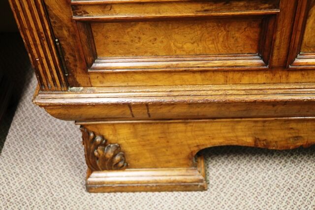 Late Victorian Pollard Oak Mirror Back Sideboard