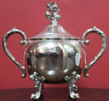 Quality 20th Century American Silver Plated 3Piece Tea Set