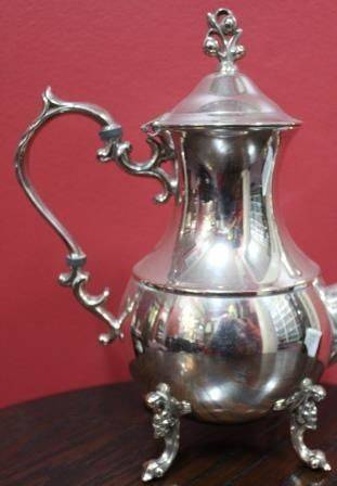 Quality 20th Century American Silver Plated 3Piece Tea Set