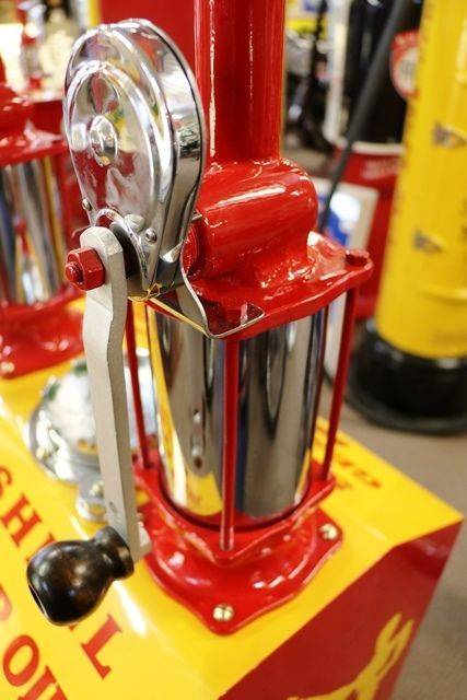 Rare + Early Pyramid Top  Pump Oil Cart