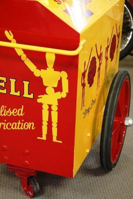 Rare + Early Pyramid Top  Pump Oil Cart