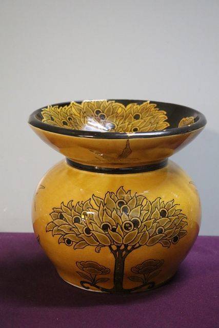 Rare Example Of Doulton Burslem Tudor Bowl  C1895 