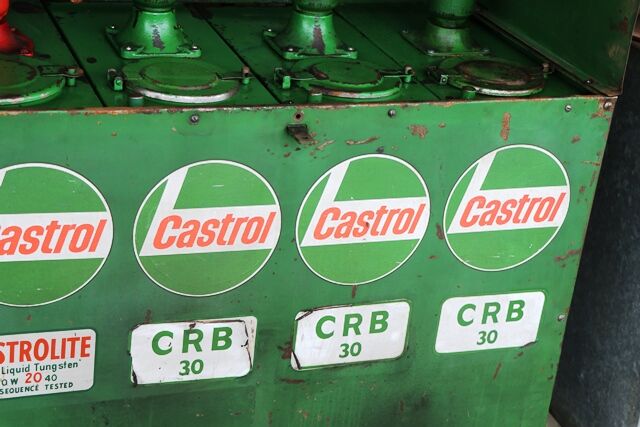 Rare Vintage Castrol 4 Pump Garage Oil Dispenser 