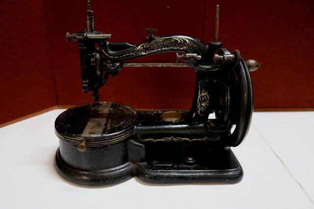 Rare and Early ES Berg of Exeter Sewing Machine
