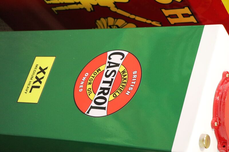 Restored Large Vintage Hi boy in Castrol Bow Tie Livery 