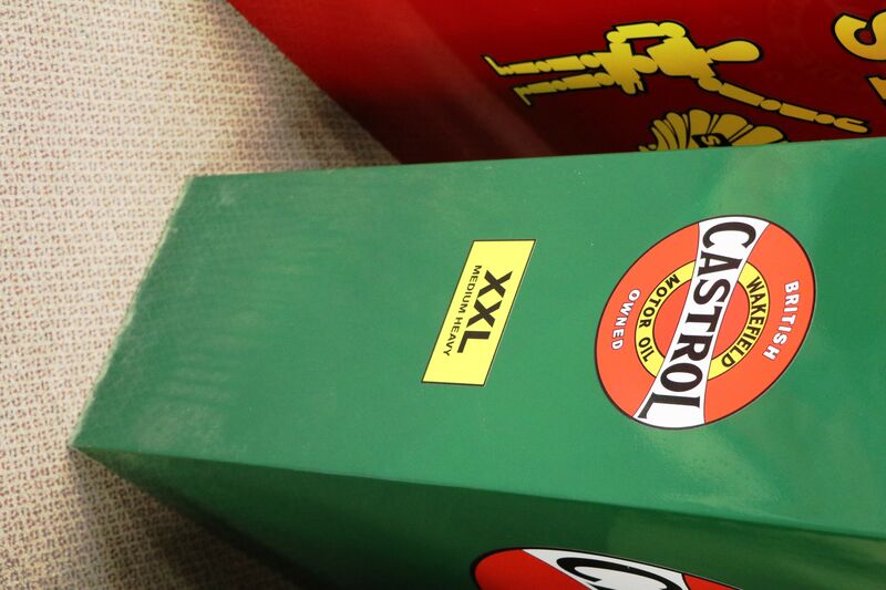 Restored Large Vintage Hi boy in Castrol Bow Tie Livery 