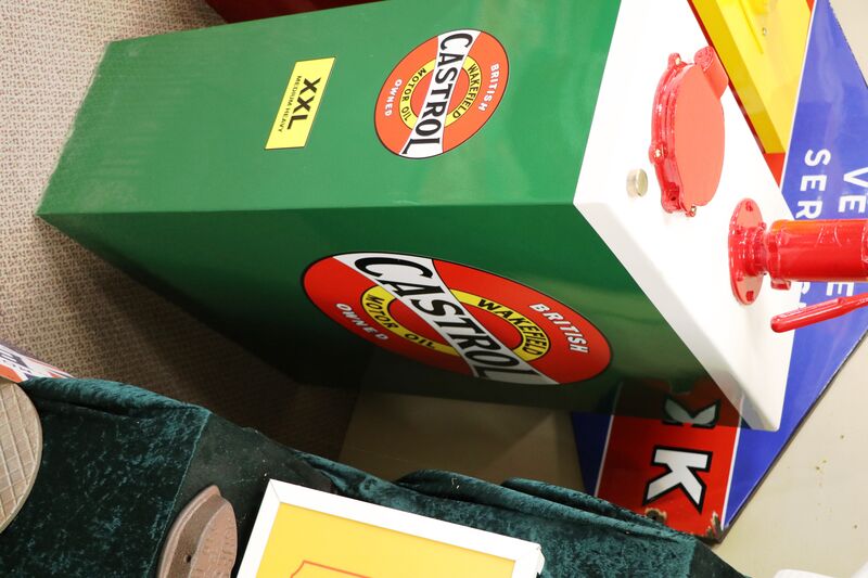 Restored Large Vintage Hi boy in Castrol Bow Tie Livery 