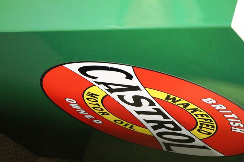 Restored Large Vintage Hi boy in Castrol Bow Tie Livery 