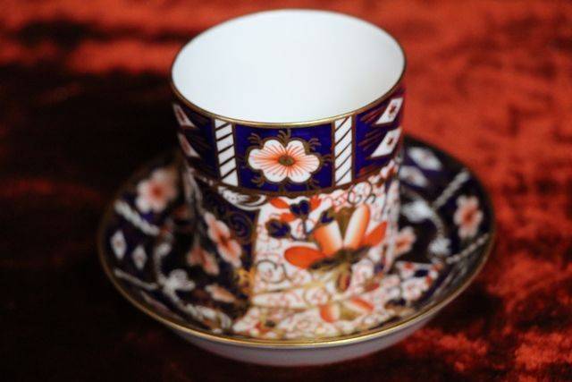 Royal Crown Derby C 192530 Coffee Can and Saucer 