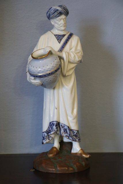 Royal Worcester Cairo Water Seller By Hadley C1895 