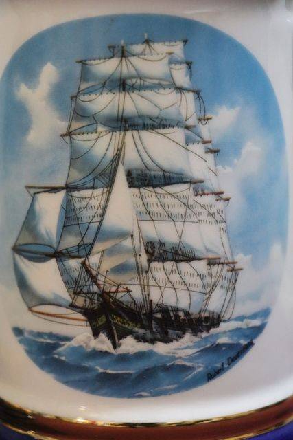 Set Of 12 Danbury Mint The Sailing Ships By Robert Devereux  