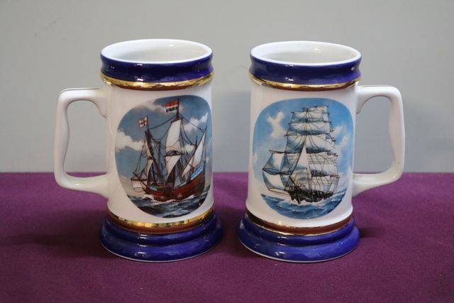 Set Of 12 Danbury Mint The Sailing Ships By Robert Devereux  