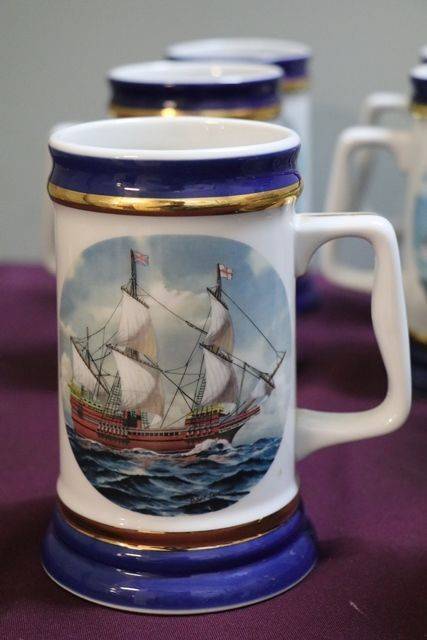 Set Of 12 Danbury Mint The Sailing Ships By Robert Devereux  