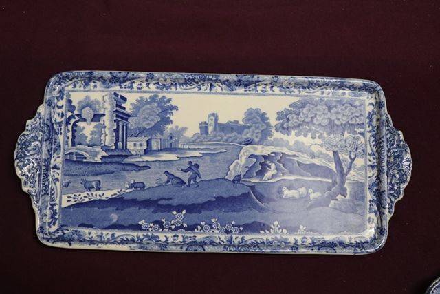 Set Of 7 Piece Copeland Spodeand39s Italian Pattern B+W Sandwick