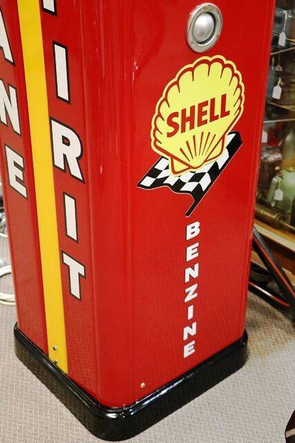 Stunning Art Deco Themis 2 Door Petrol Pump 