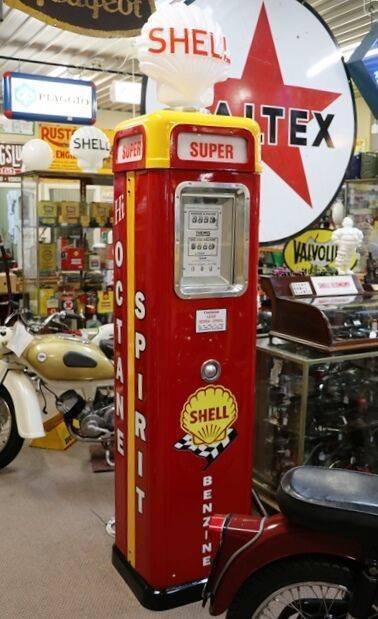 Stunning Art Deco Themis 2 Door Petrol Pump 