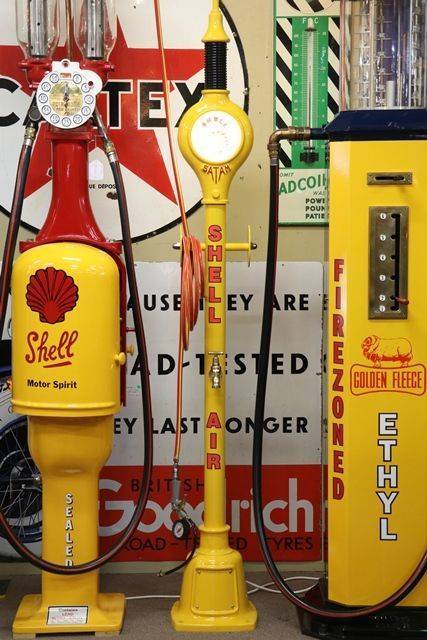 Stunning Cast Iron After Market Satam Air Tower In Shell Livery