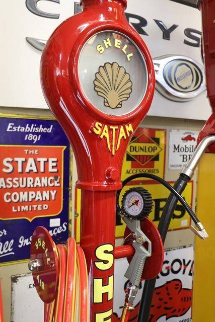 Stunning Cast Iron After Market Satam Air Tower In Shell Livery