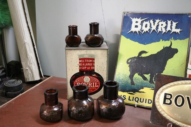 Stunning Vintage 9 Piece BOVRIL Shop Display 