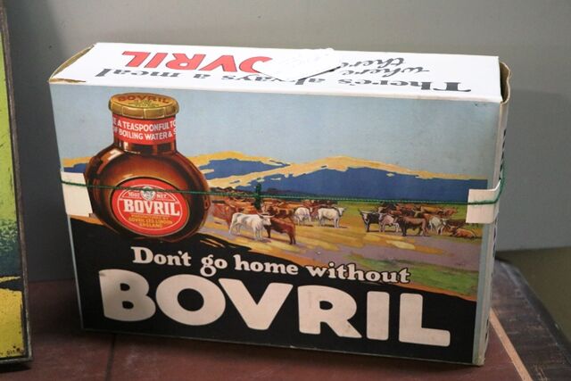 Stunning Vintage 9 Piece BOVRIL Shop Display 