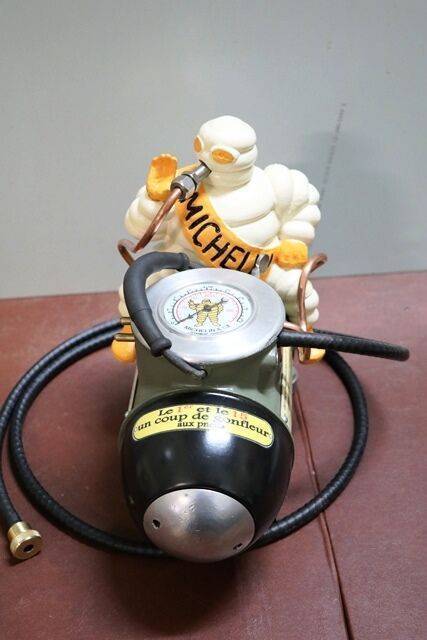 Stunning Vintage Michelin Portable Bomb Compressor 