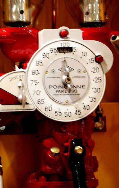 Stunning Vintage SATAM 2 Door Cabinet Petrol Pump