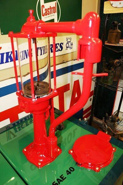 Stunning Vintage Set of 3 Glass Pump Texaco Hi Boys 