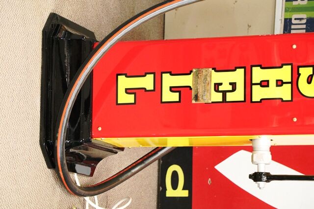 Stunning and Rare Vintage EUDO Manual Petrol Pump 