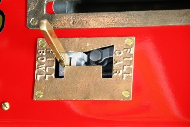 Stunning and Rare Vintage EUDO Manual Petrol Pump 