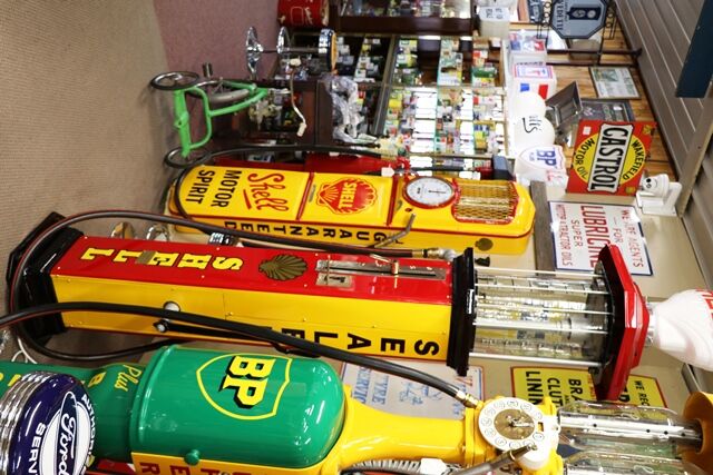 Stunning and Rare Vintage EUDO Manual Petrol Pump 