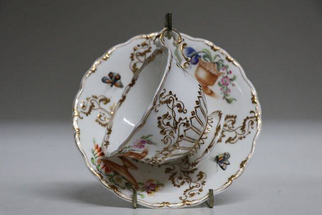 Superb 19th Century Copeland + Garrett Cabinet Cup+Saucer C183347 