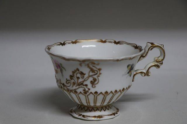 Superb 19th Century Copeland + Garrett Cabinet Cup+Saucer C183347 