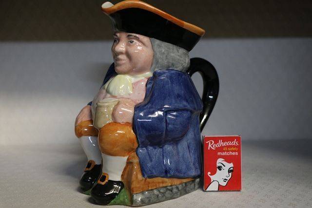 Toby Jug By Manor Staffordshire C1960 
