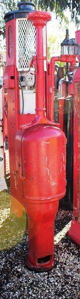 Unrestored Gilbert + Barker T8  Petrol Pump