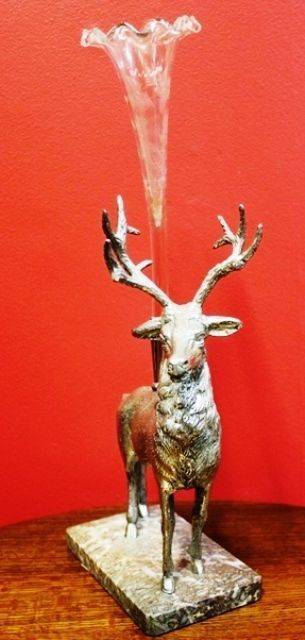 Victorian SilverPlated Stag Epergne