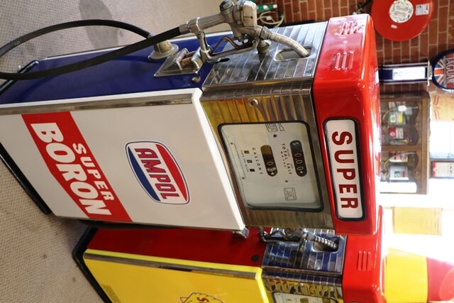 Vintage Ampol Wayne 605 Petrol Pump Older Restoration