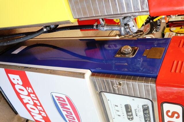 Vintage Ampol Wayne 605 Petrol Pump Older Restoration