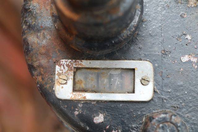 Vintage Avery hardoll ch1 Petrol Pump 