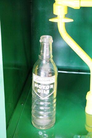 Vintage Duckhamand39s One Pump Oil Dispensing Cabinet 