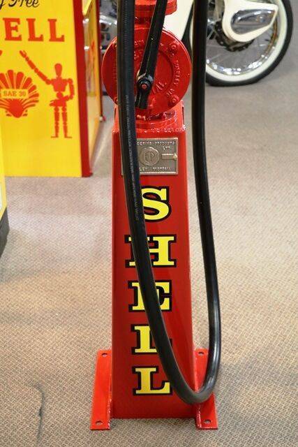 Vintage EPEX Twin Cylinder Manual Petrol  Pump