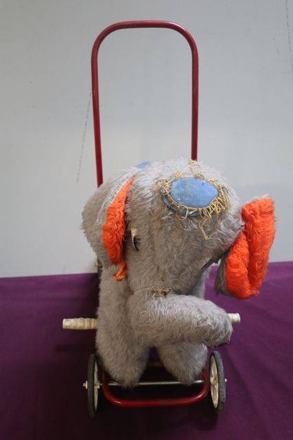Vintage Elephant Push Toys