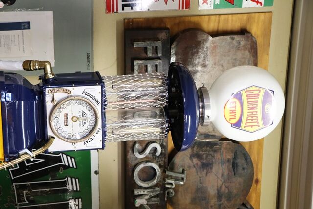 Vintage GEX Aster Manual Petrol Pump 