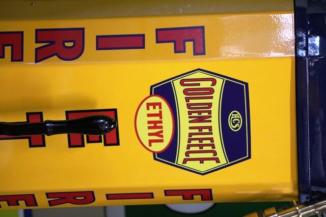 Vintage GEX Aster Manual Petrol Pump 