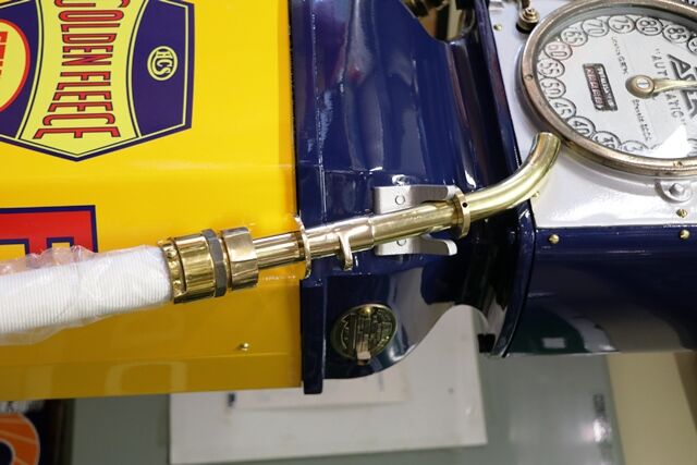 Vintage GEX Aster Manual Petrol Pump 